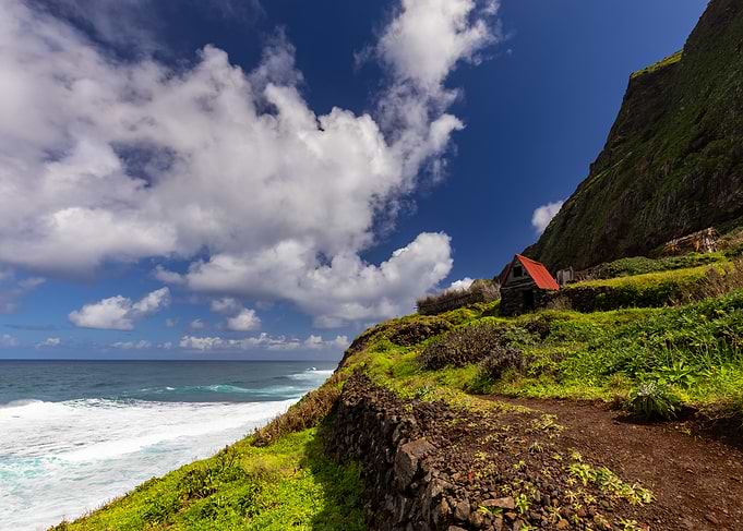 Coastal Cottage on a Cliff, Madeira