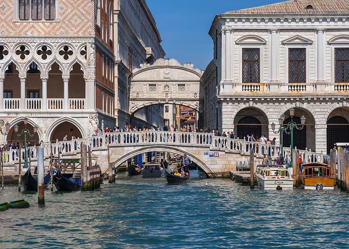 Bridge Of Sighs In Venice