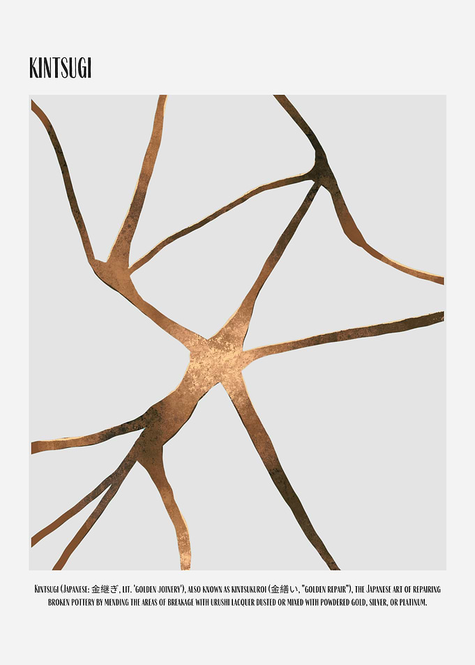Kintsugi Art Print