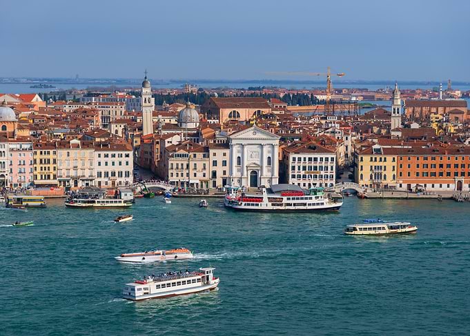Venice From Lagoon
