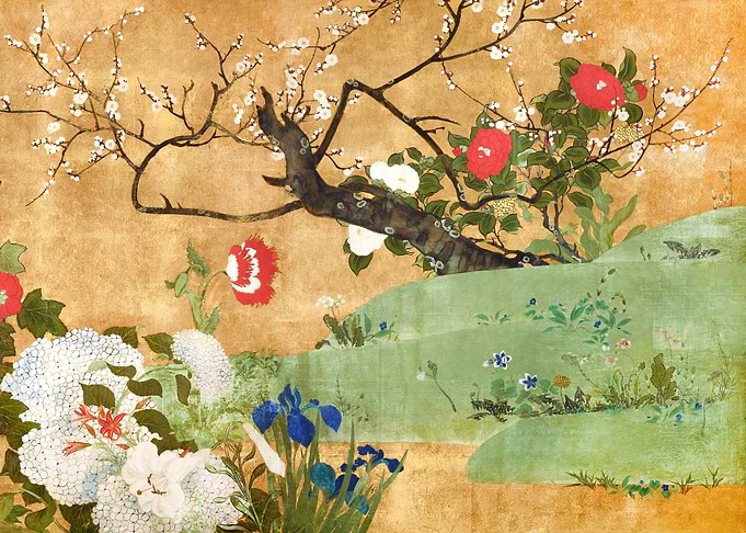 Japanese Floral Painting
