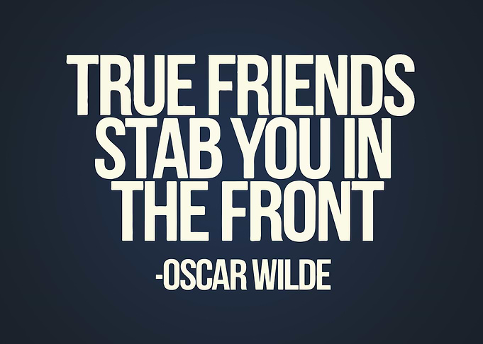 True Friends Quote
