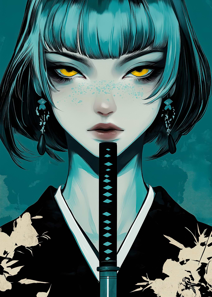 Anime Samurai Woman