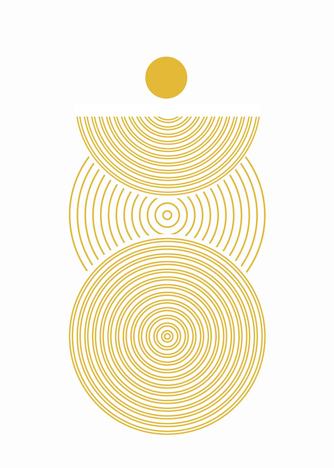 Golden Geometric Circles