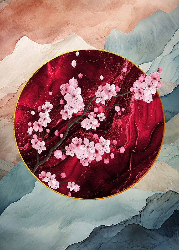Cherry Blossom Circle
