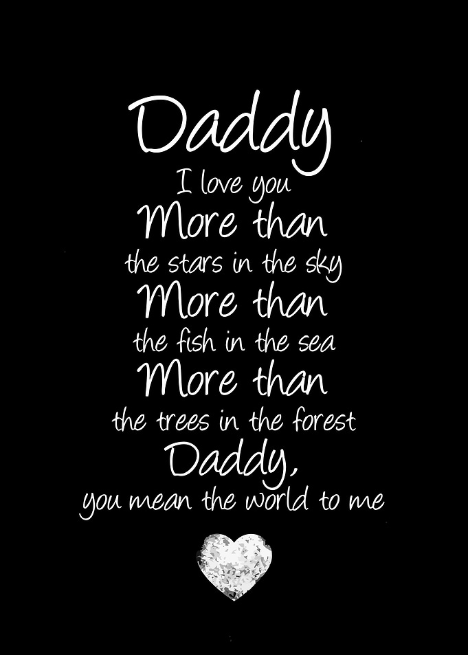 Daddy Love Quote