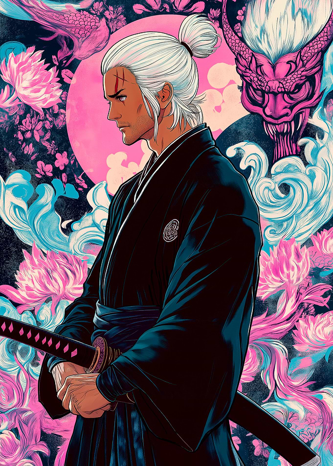 Samurai with Sword