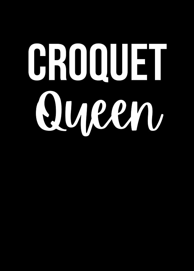 Croquet Queen Graphic