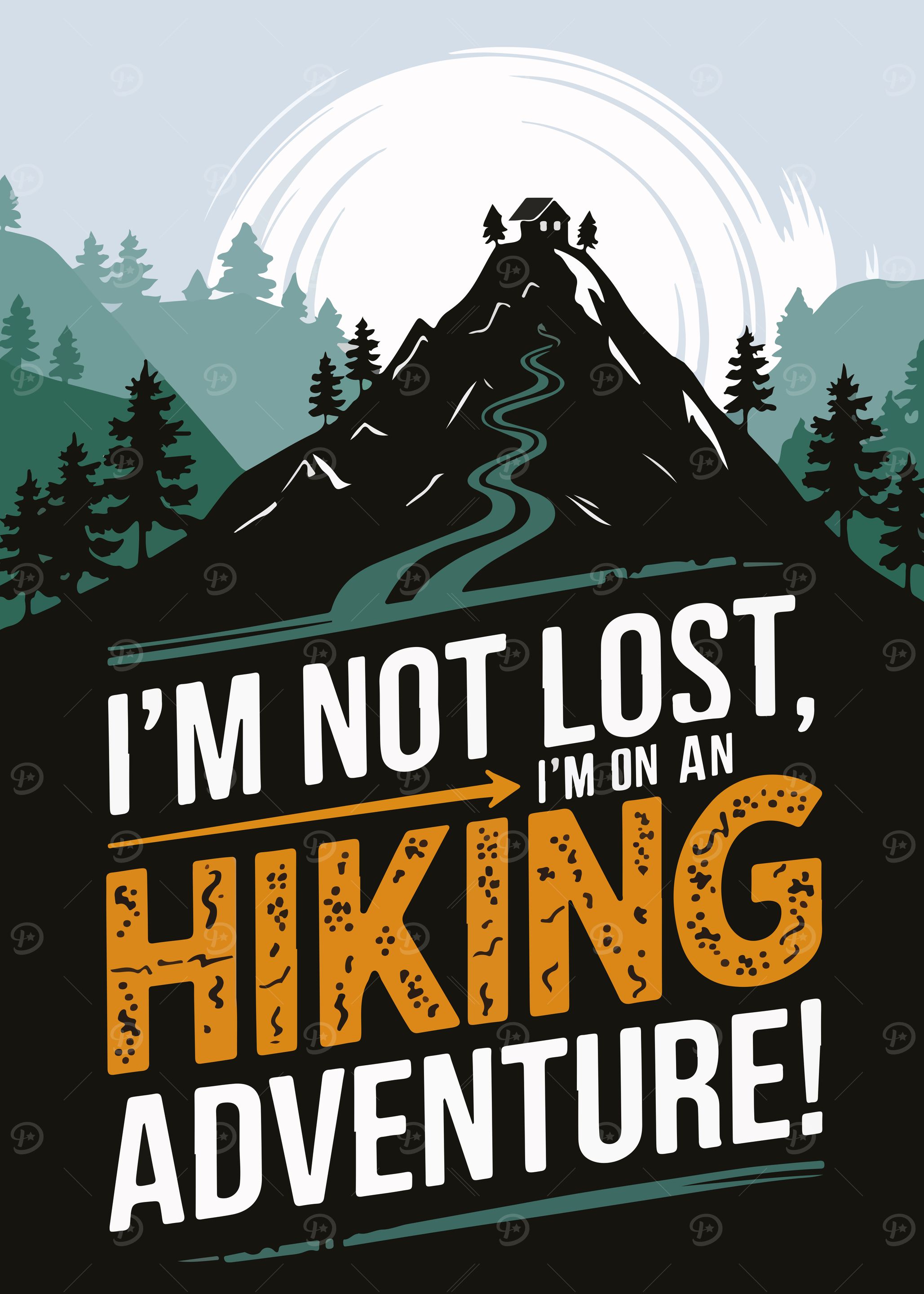 Hiking Adventure Graphic