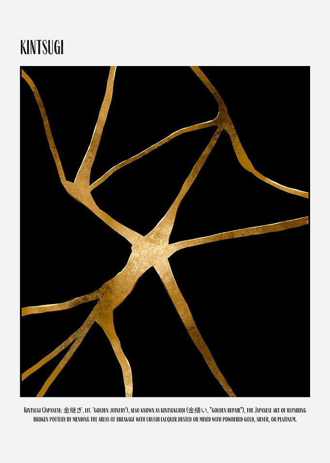 Kintsugi Art Print