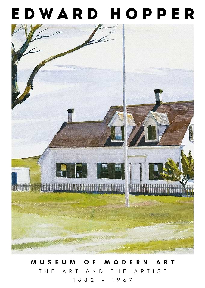 Edward Hopper House Painting