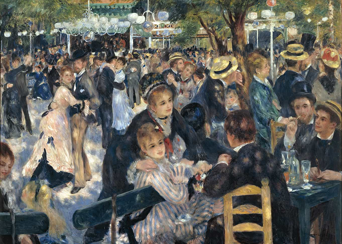 Impressionist Dance Scene