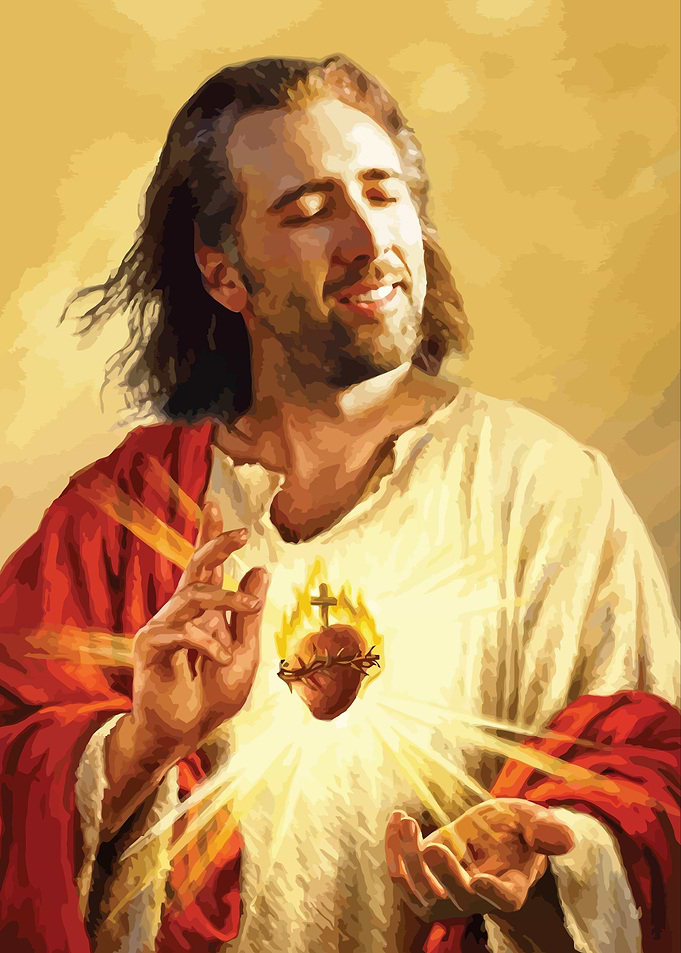 Nicolas Cage as Jesus