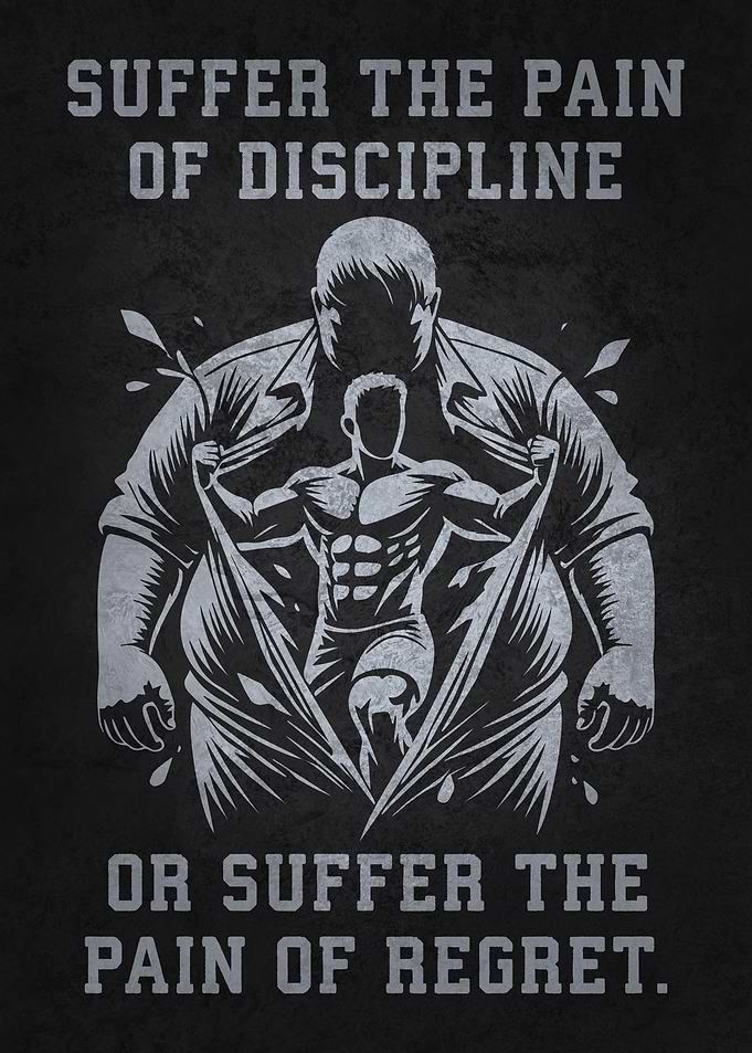 Discipline vs Regret - Gym Fitness Workout Motivation