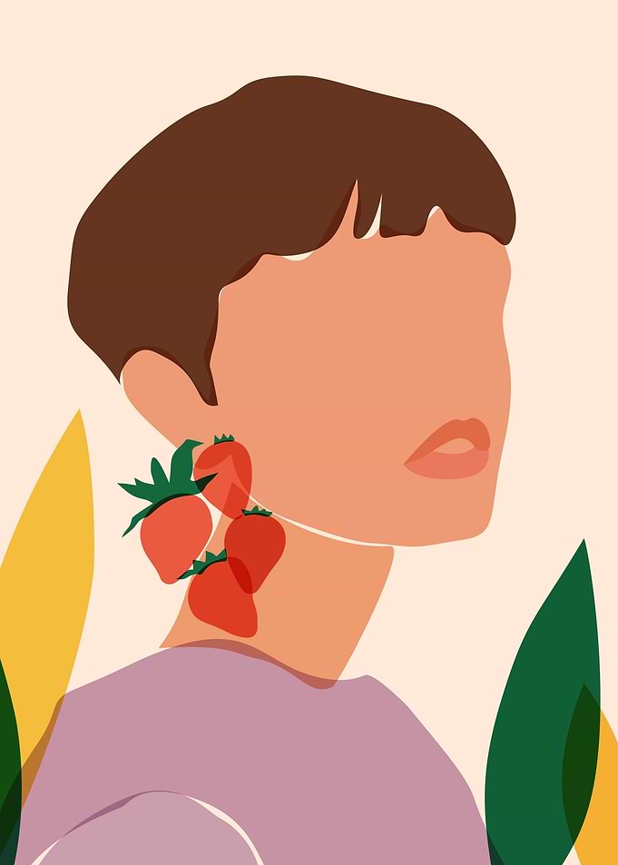 Strawberry Earrings