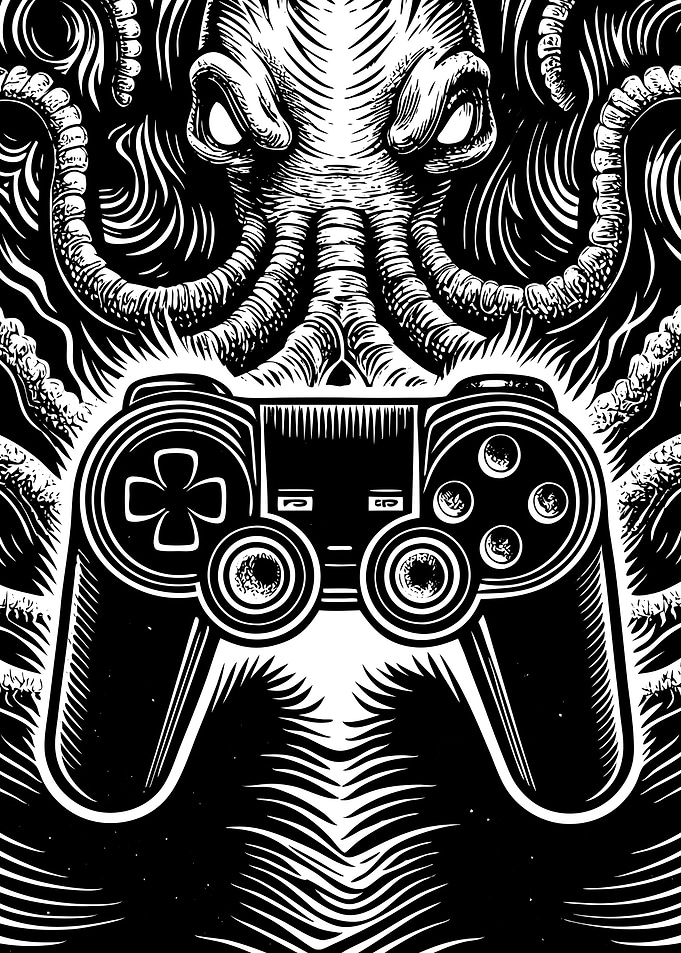 Gaming Tentacle Art