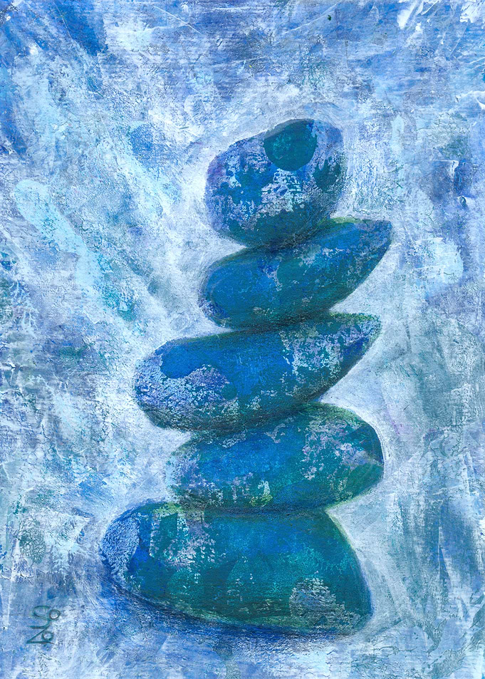 Blue Stone Stack