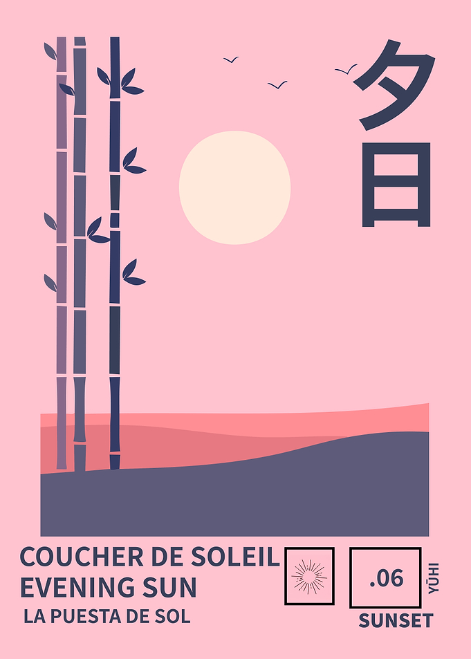 Bamboo Sunset