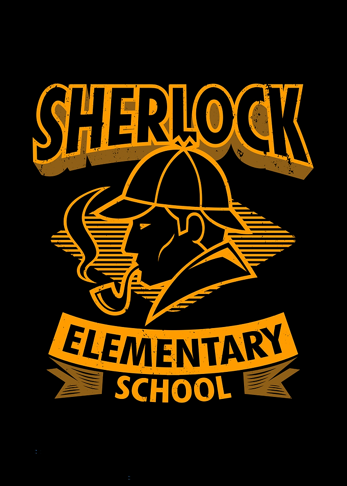 Sherlock Elementary School Logo