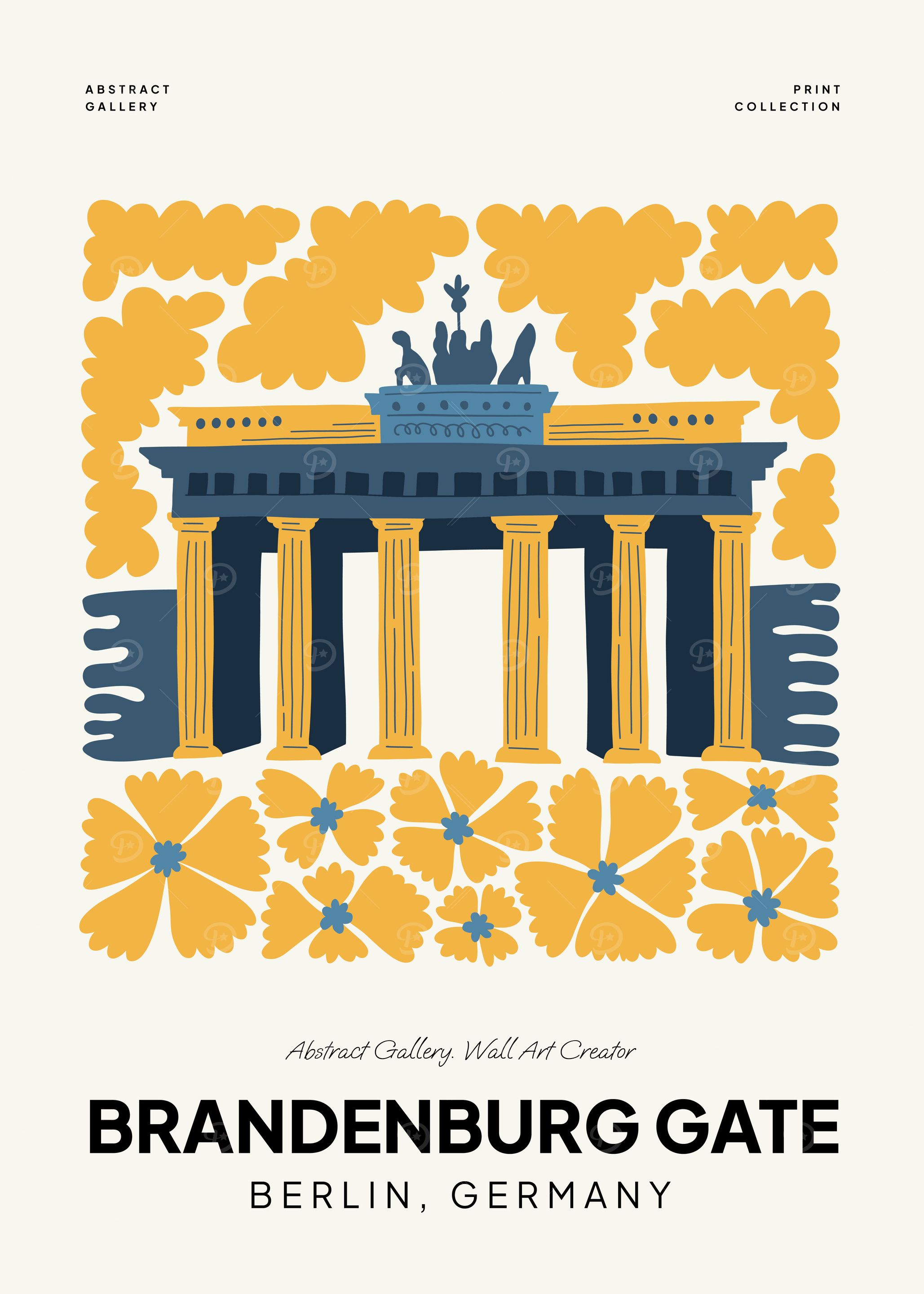 Brandenburg Gate Art Print
