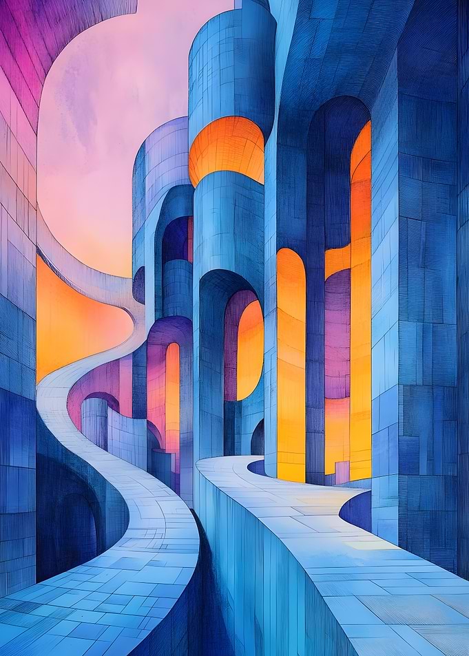 Surreal Cityscape