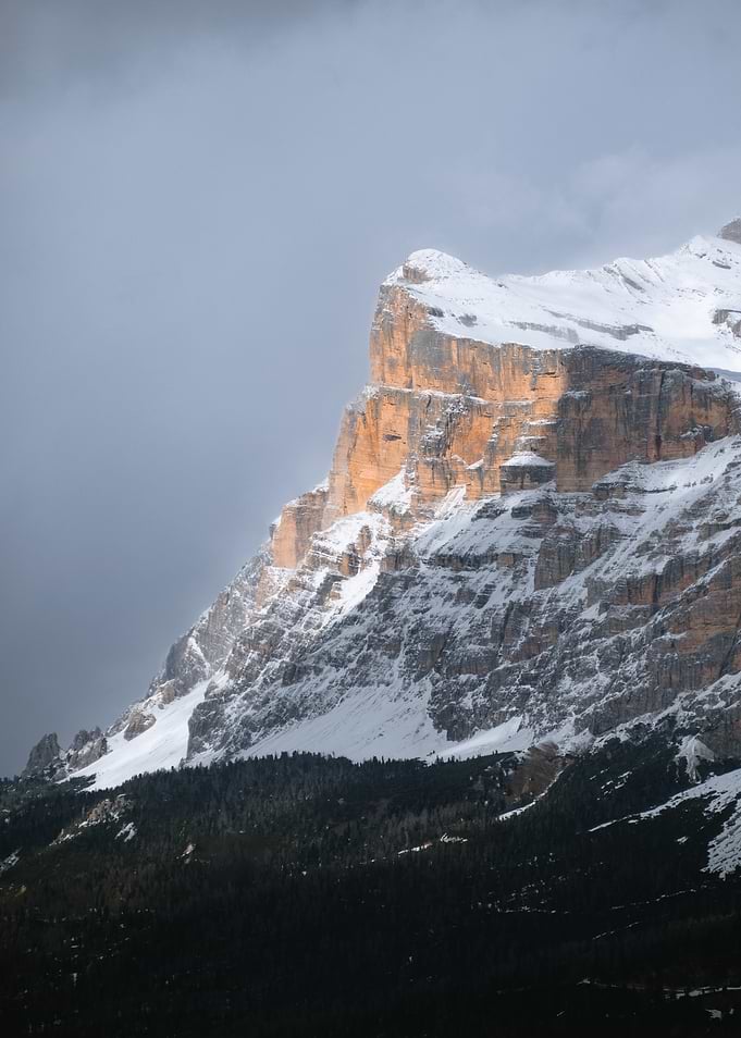 Snowy mountain