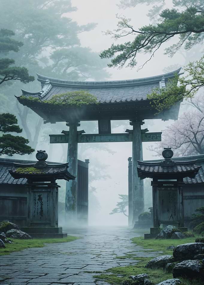 Japanese Temple Gate
