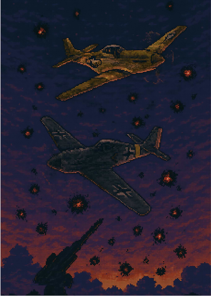 Dogfight in the Sky