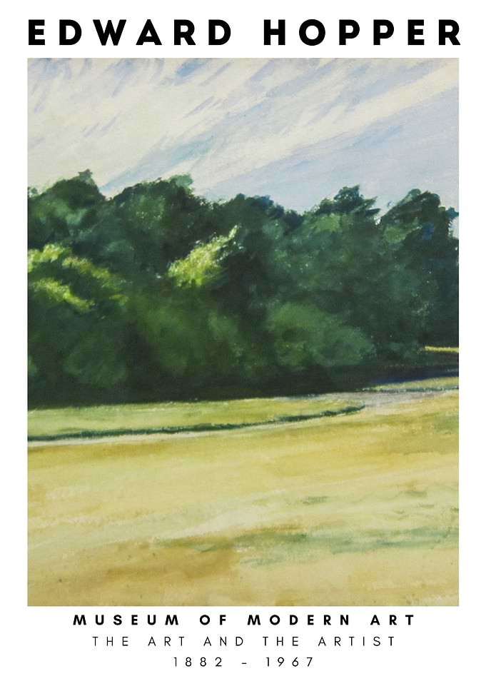 Edward Hopper Landscape Painting