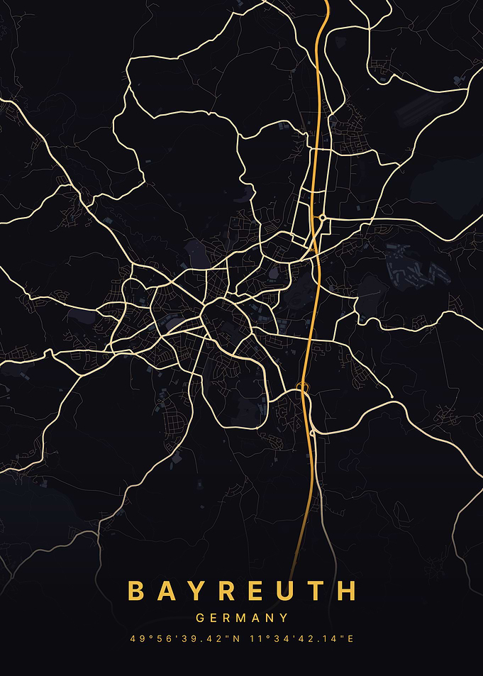 Bayreuth Germany City Map
