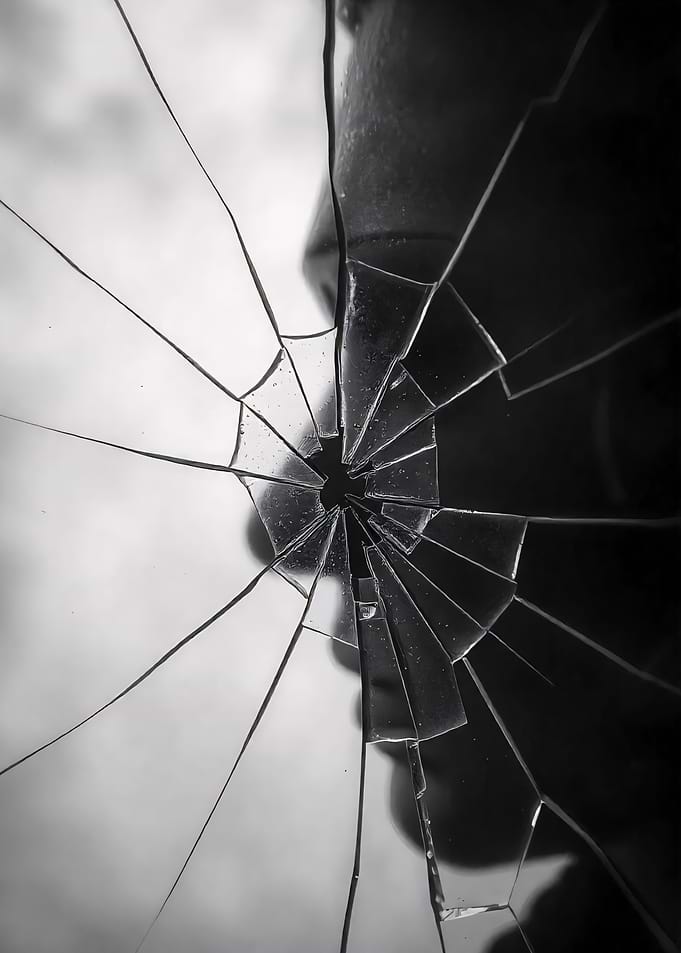Shattered Glass Emotion
