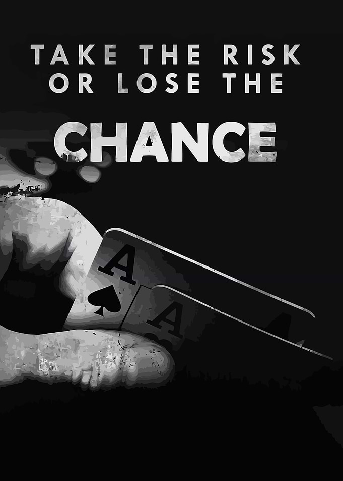 Take the Risk Poster