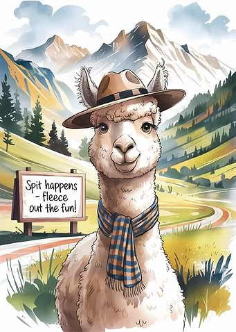Alpaca in a Hat