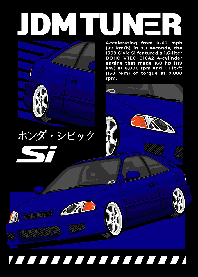 Honda Civic Si JDM Tuner