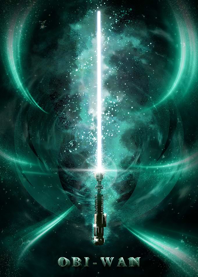 Obi-Wan's Lightsaber (textra design)