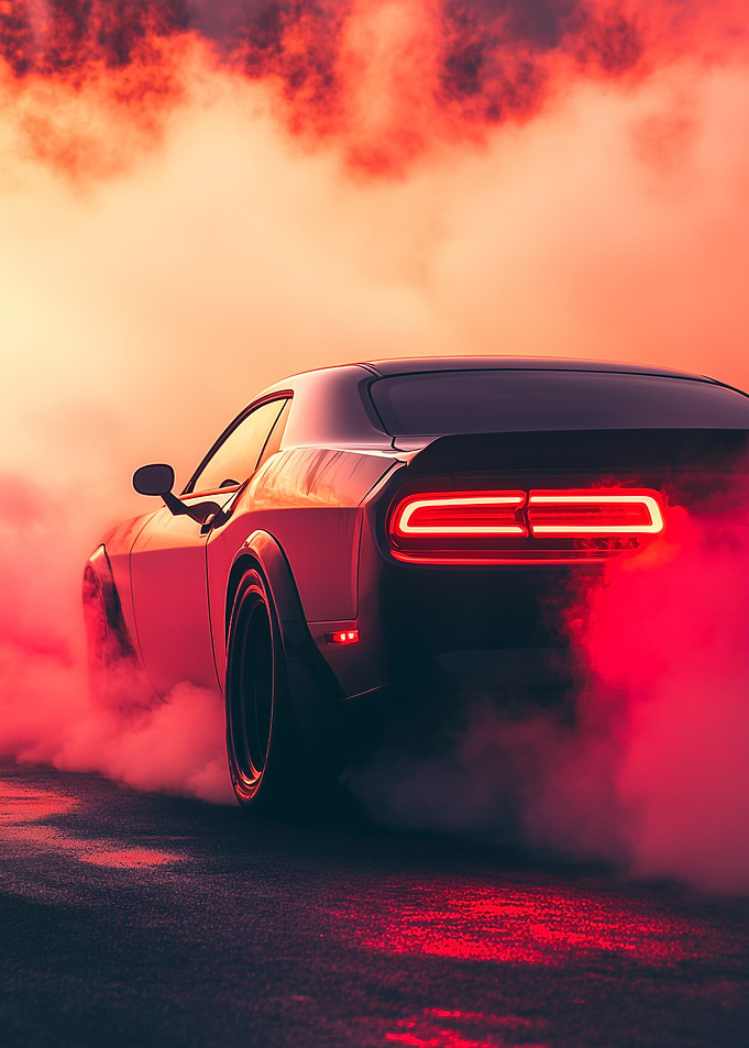 Muscle Car Smoke