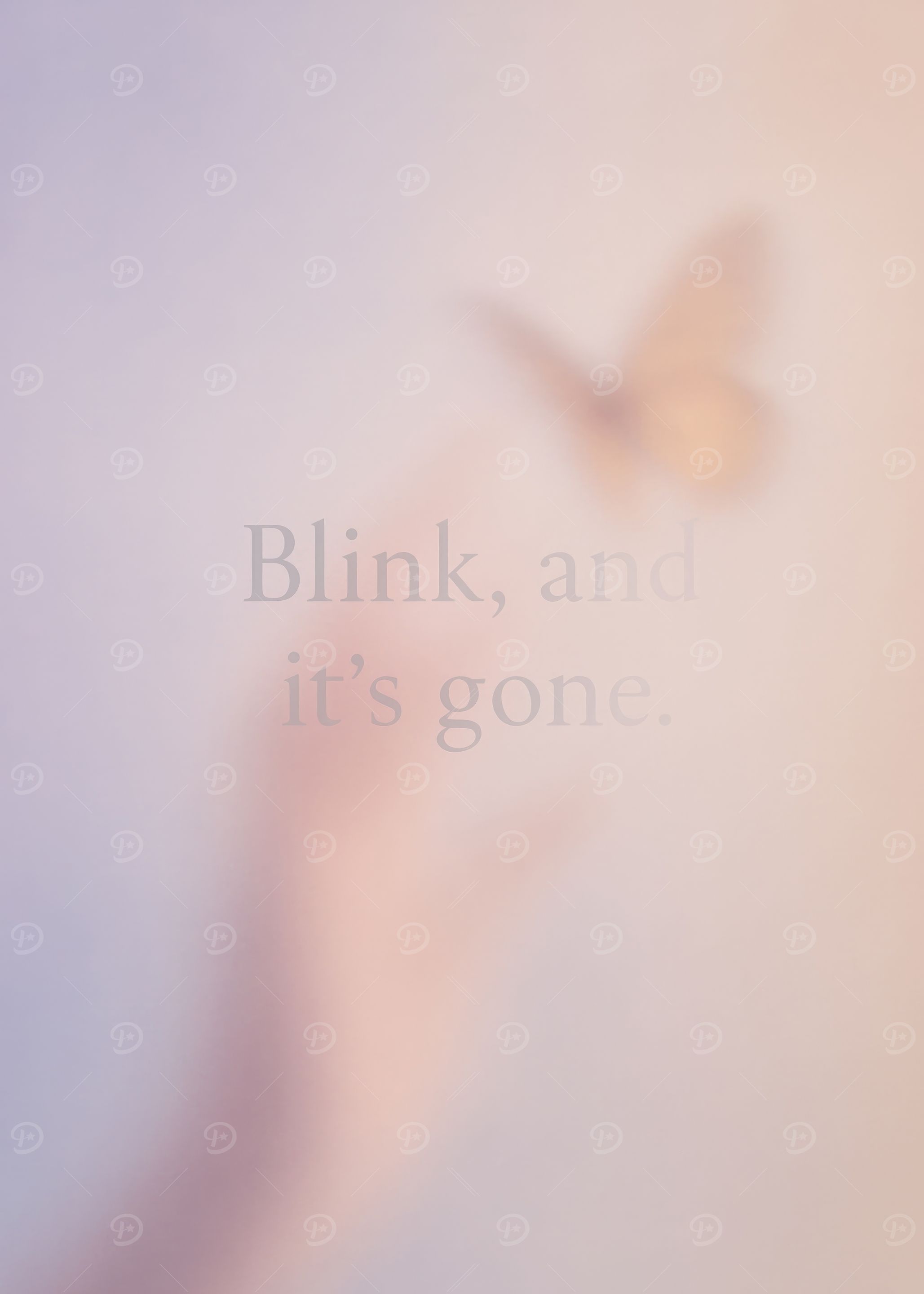 Blink - and its gone