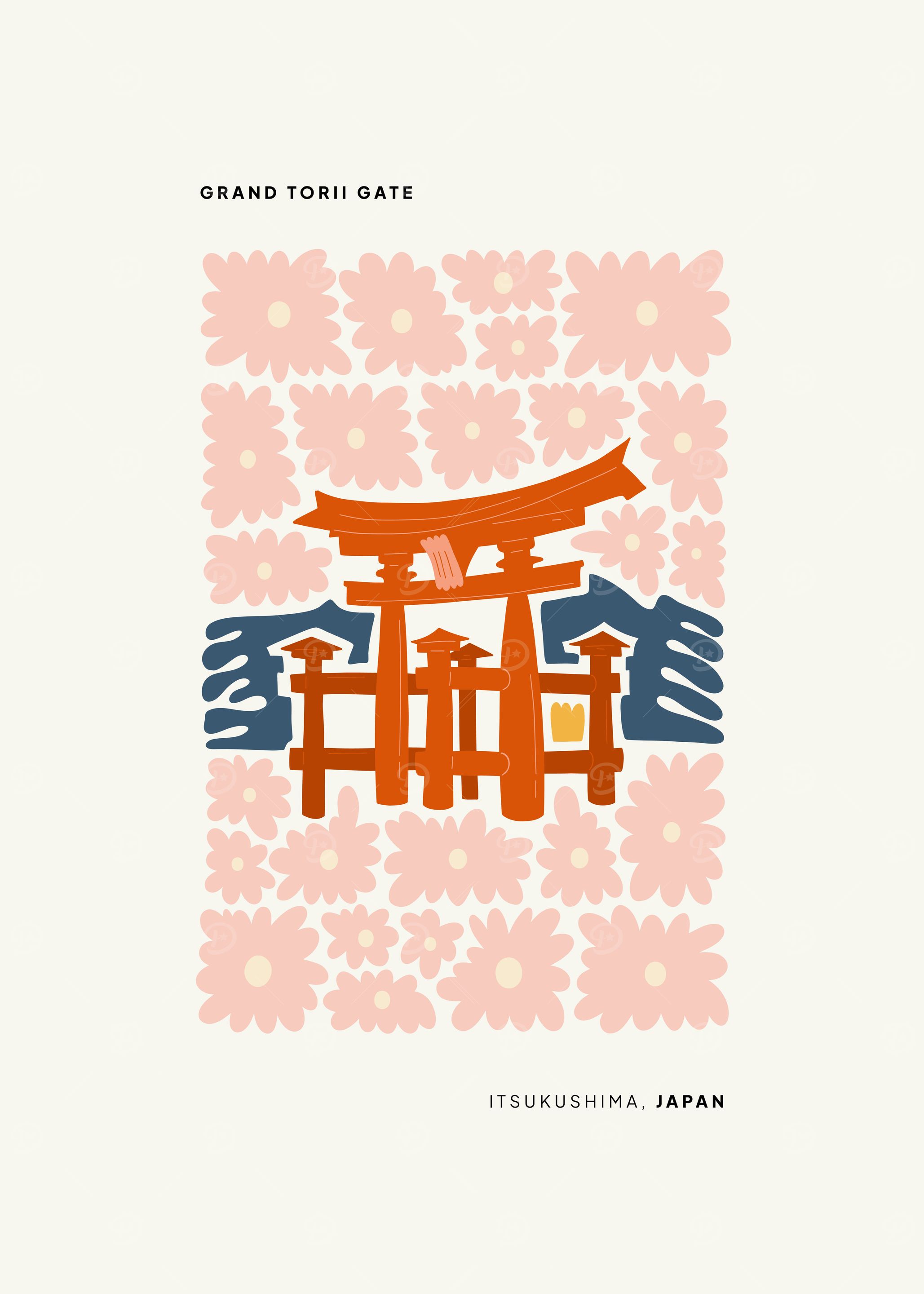 Grand Torii Gate Japan