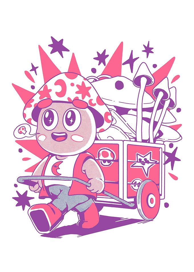 Mushroom Seller
