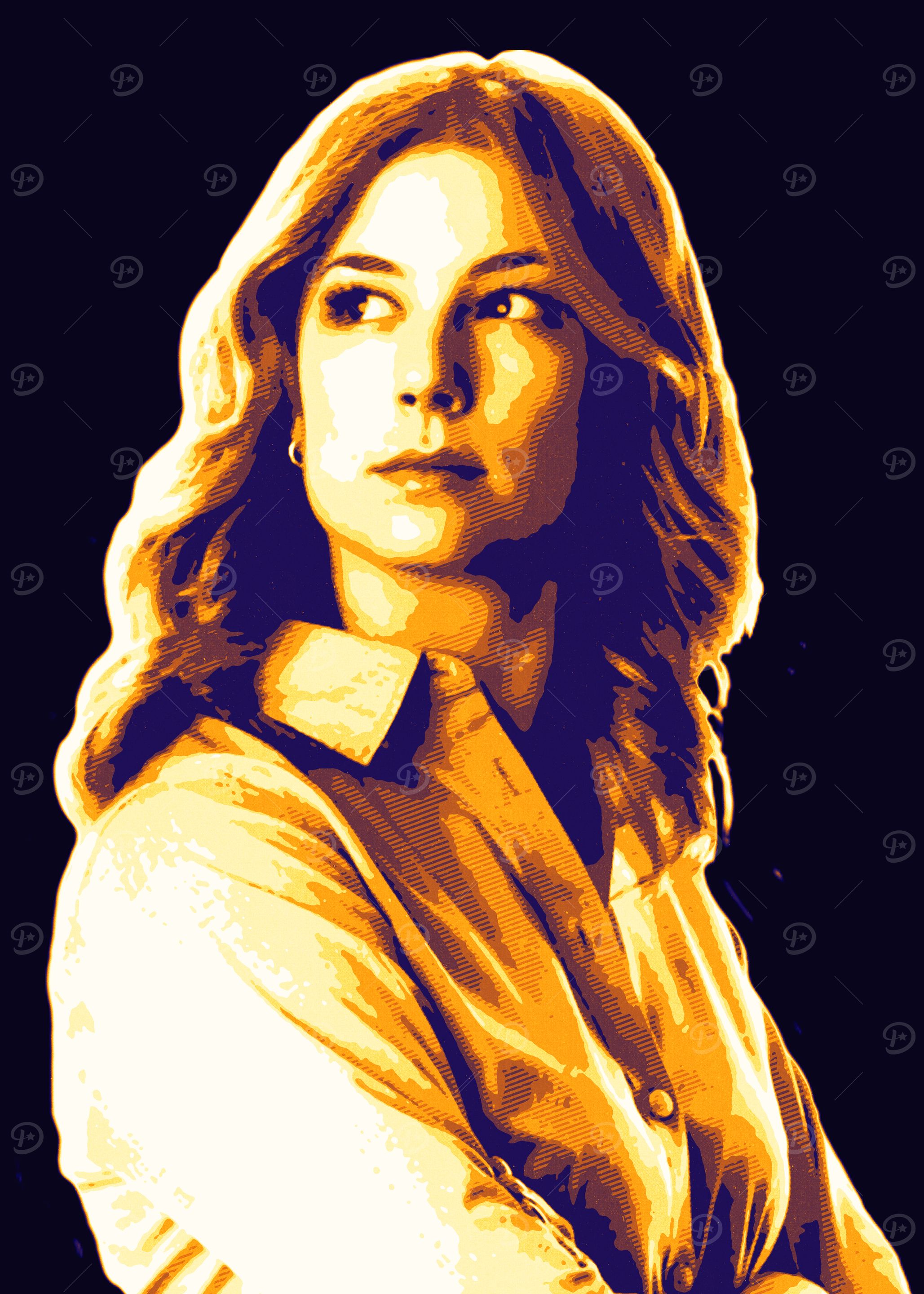 Emily VanCamp Retro Pop Art