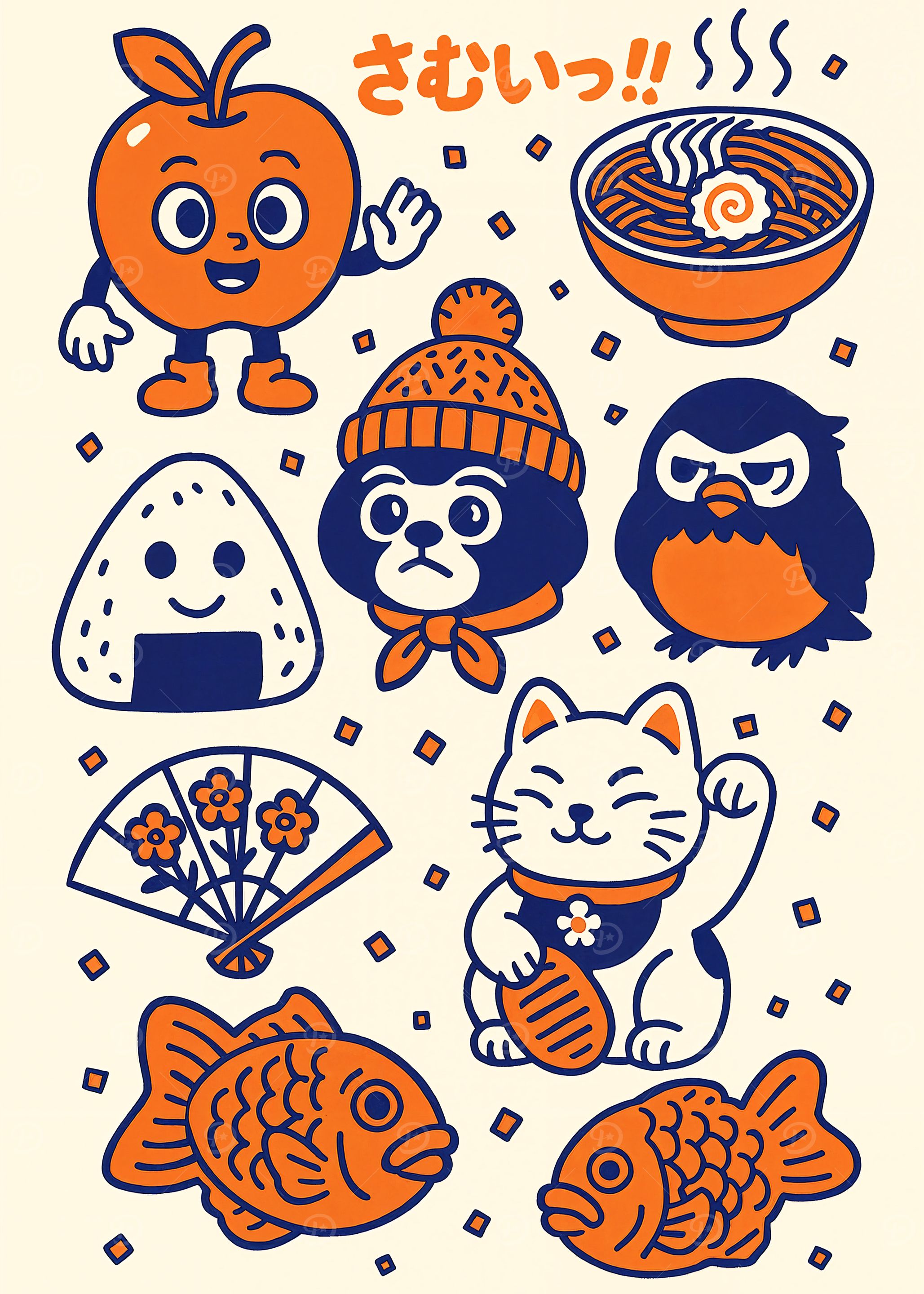 Japanese Kawaii Illustration