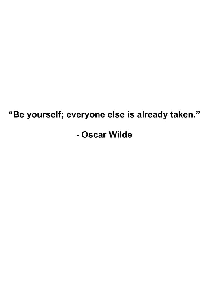 Oscar Wilde Quote