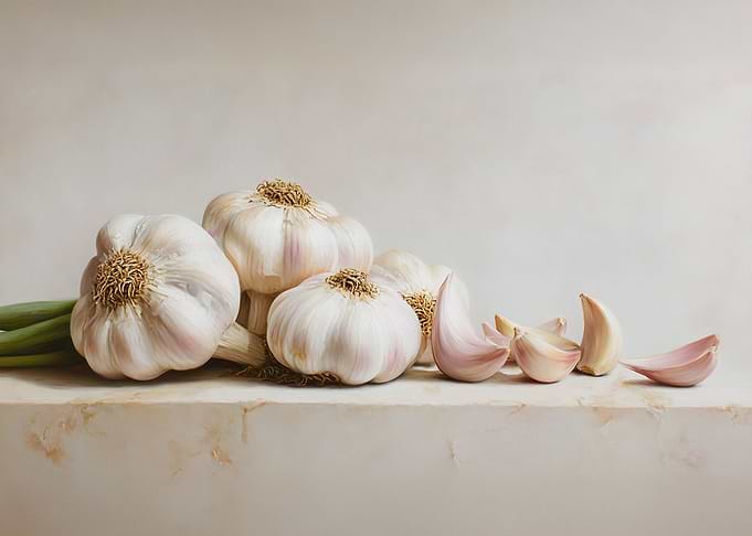 Garlic Still Life