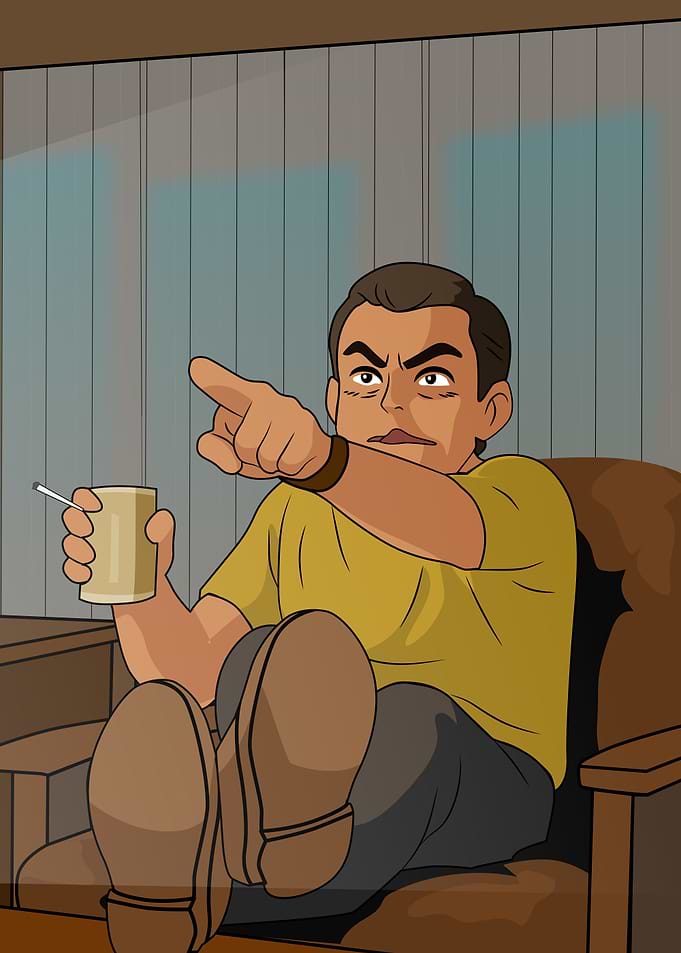 Man Pointing meme