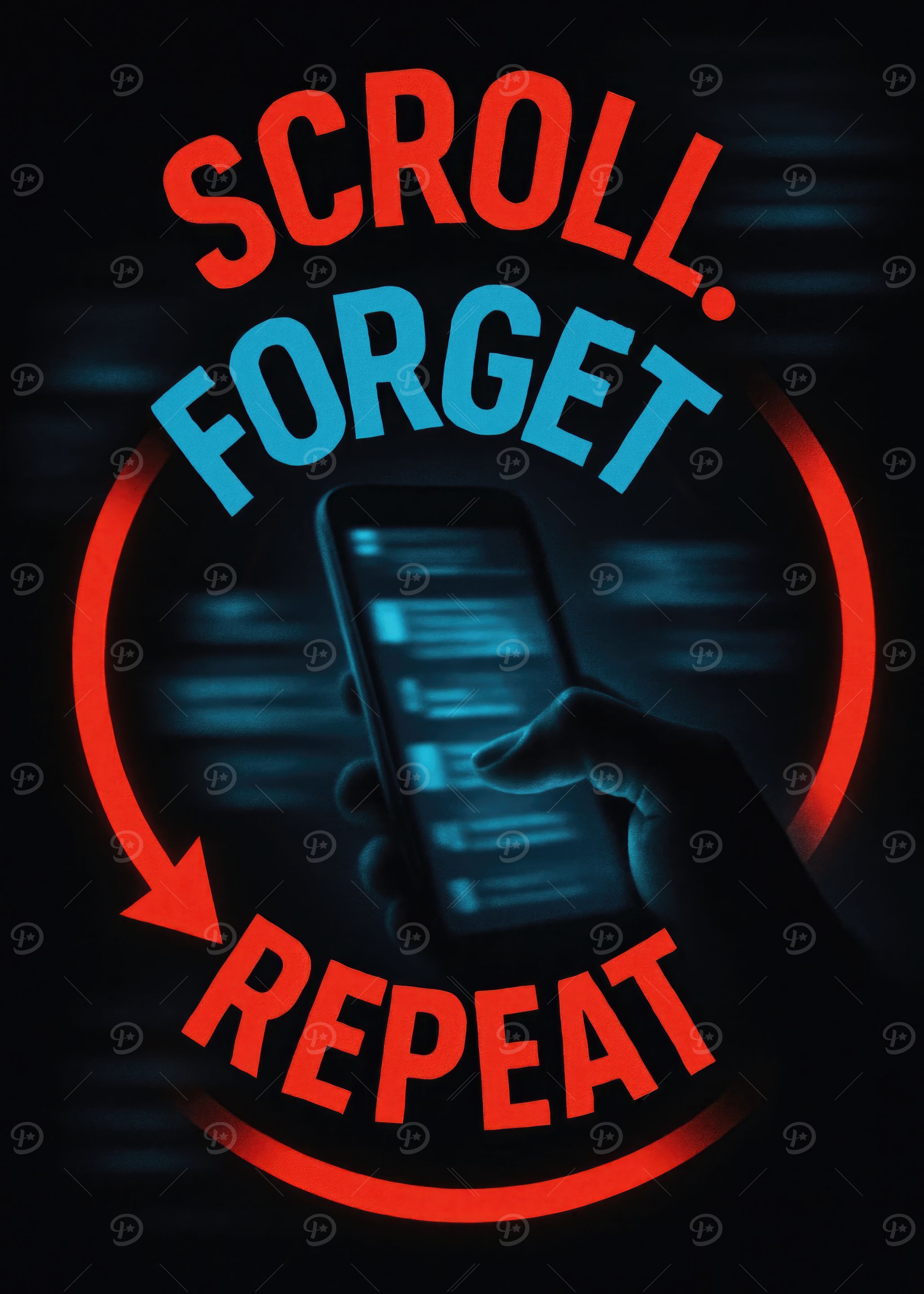 Scroll, Forget, Repeat