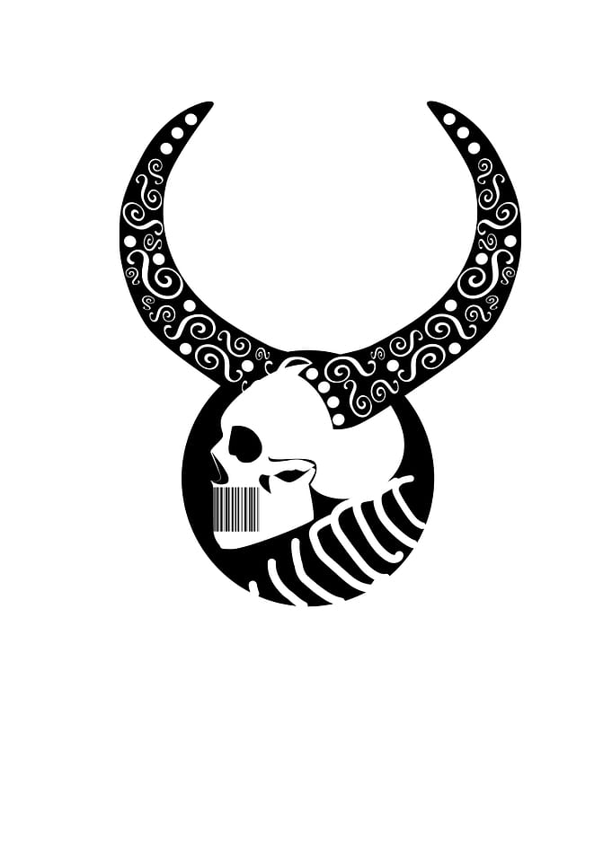 Skull with Horns