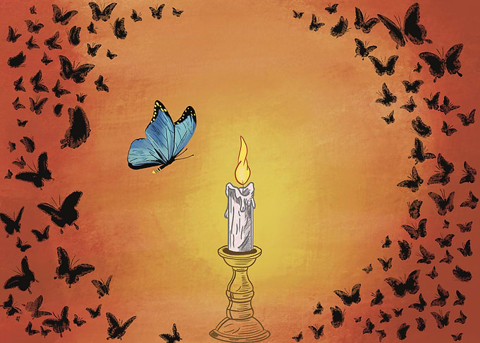 Candlelight and Butterflies