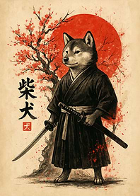 Shiba Inu Samurai