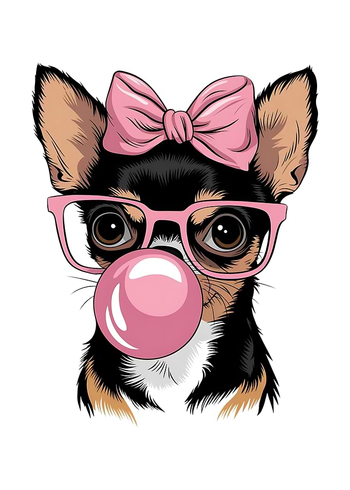 Funny Chihuahua with