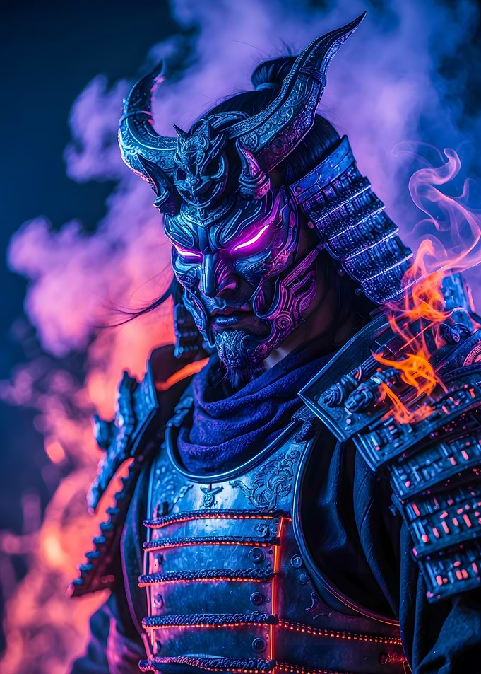 Cyberpunk Samurai